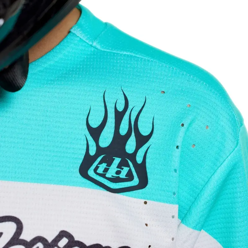 Maillot Jersey Manches Longues MTB Sprint Pro Yo Moto Enfant Carbone Taille S #14