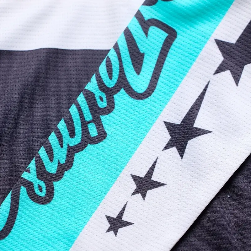 Jersey de Manga Larga MTB Sprint Pro Yo Moto para Niño Carbono Talla M #9