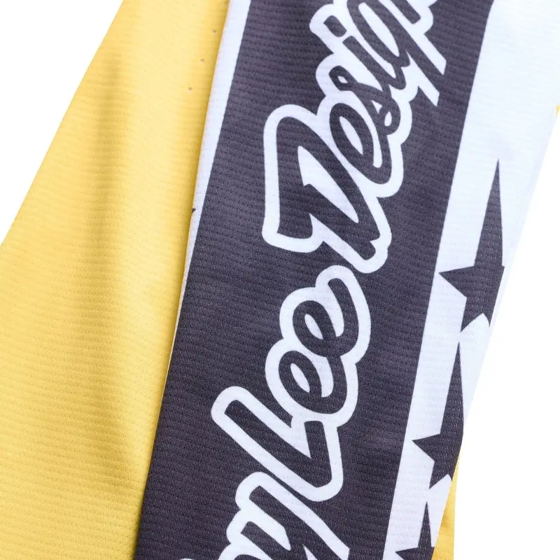 Jersey de Manga Larga MTB Sprint Pro Yo Moto para Niño Mantequilla Talla M #6