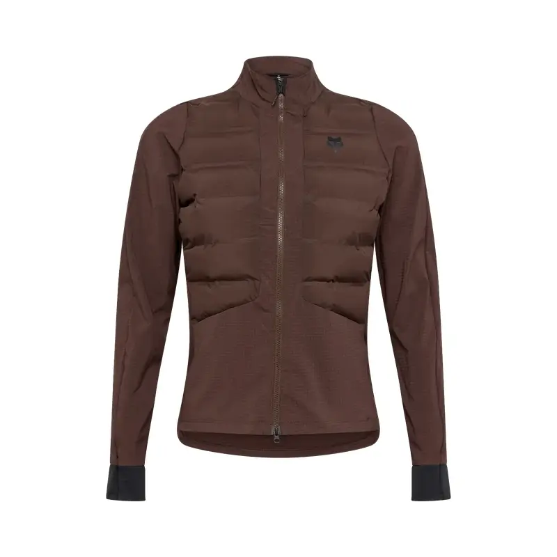Flexair Fire Hybrid Women's Winter Jacket Brown Size M - image