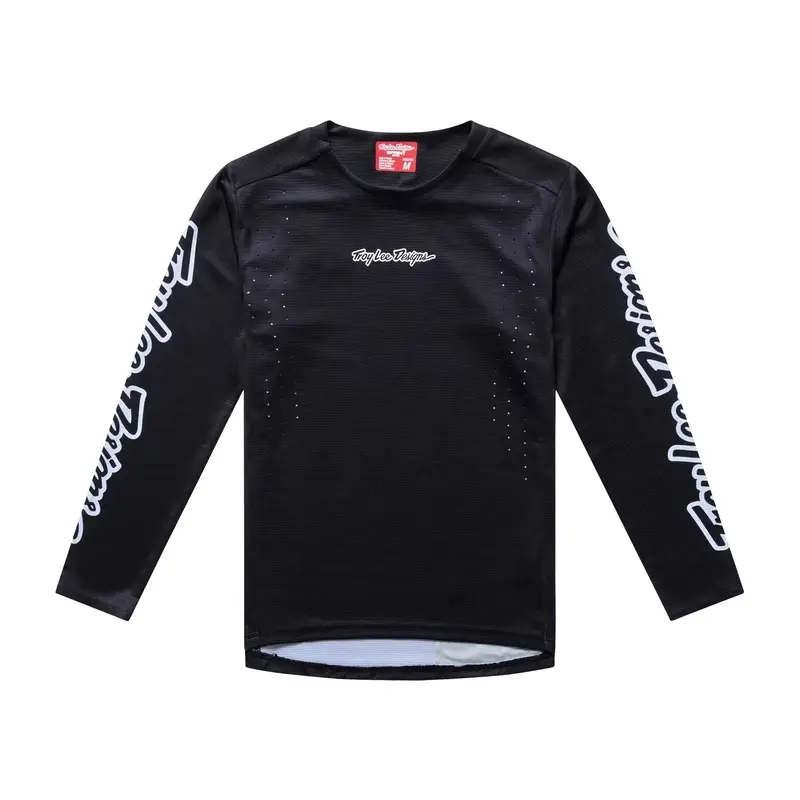 Jersey de Manga Larga MTB Sprint Pro para Niño Negro Talla XL - image