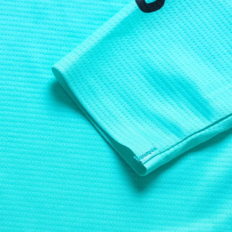 Long Sleeve Jersey MTB Sprint Pro Kids Real Teal Size XL #4