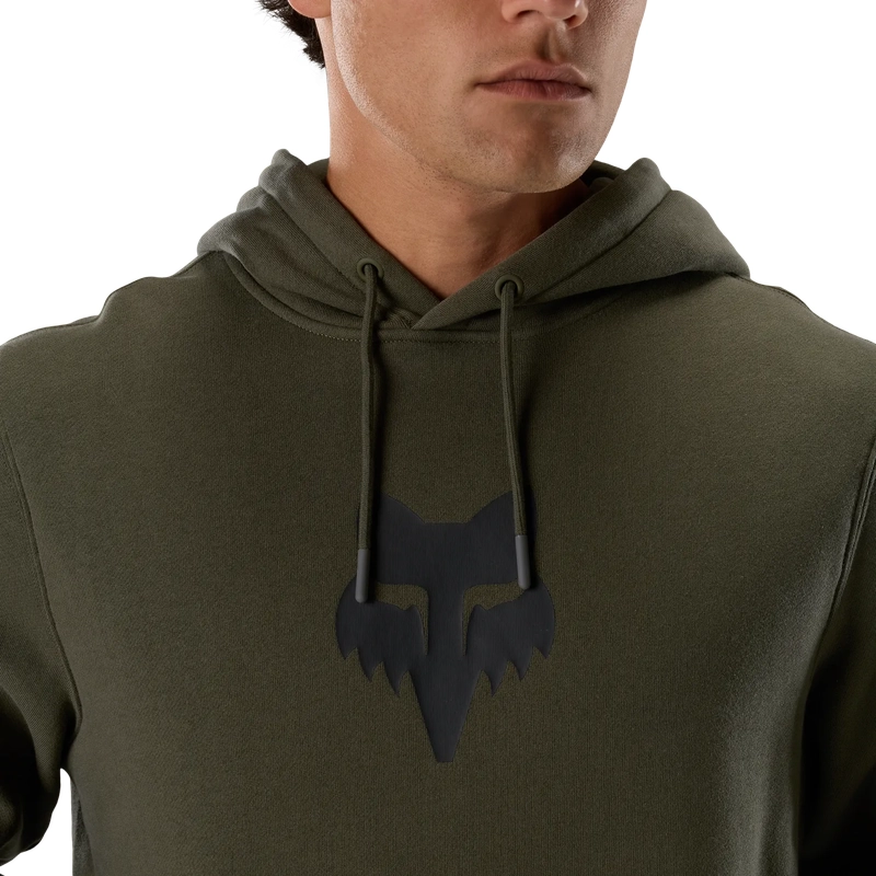Felpa Con Cappuccio Fox Head Olive Green Taglia S #4