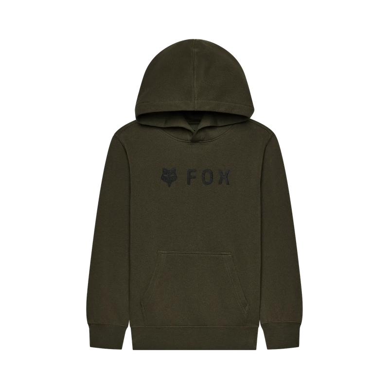 Felpa con Cappuccio da Bambino Absolute Fleece Olive Green Taglia M