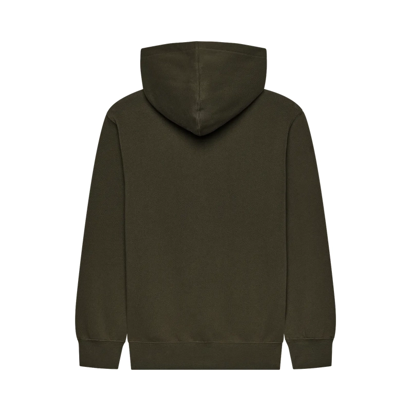Felpa con Cappuccio da Bambino Absolute Fleece Olive Green Taglia M #1