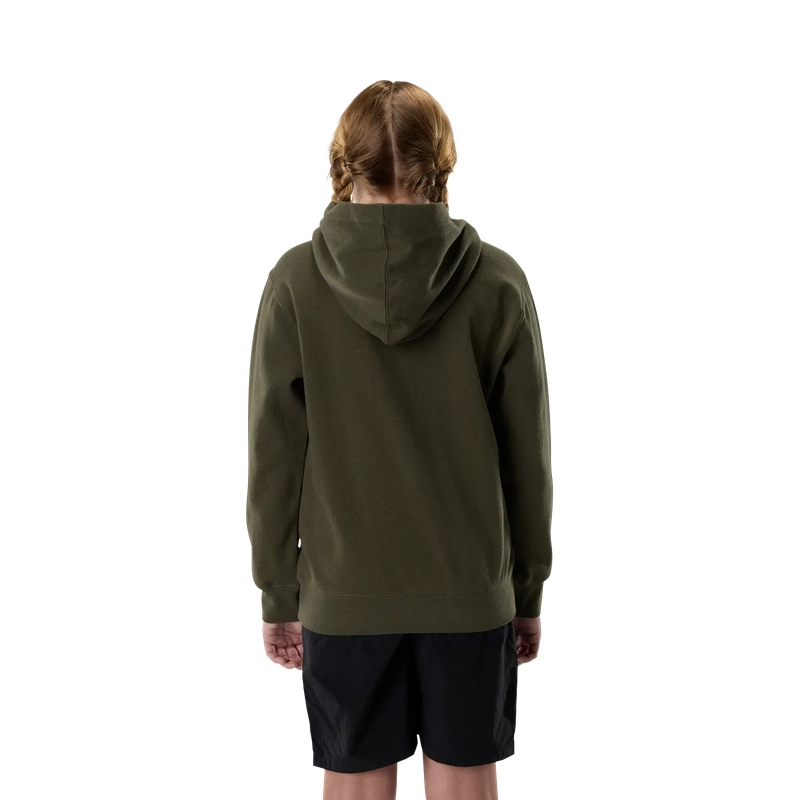 Felpa con Cappuccio da Bambino Fox Head Olive Green Taglia S #3