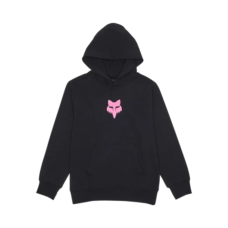 Felpa con Cappuccio da Bambino Legacy Fleece Black/Pink Taglia M - image
