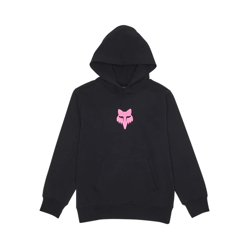 Felpa con Cappuccio da Bambino Legacy Fleece Black/Pink Taglia S