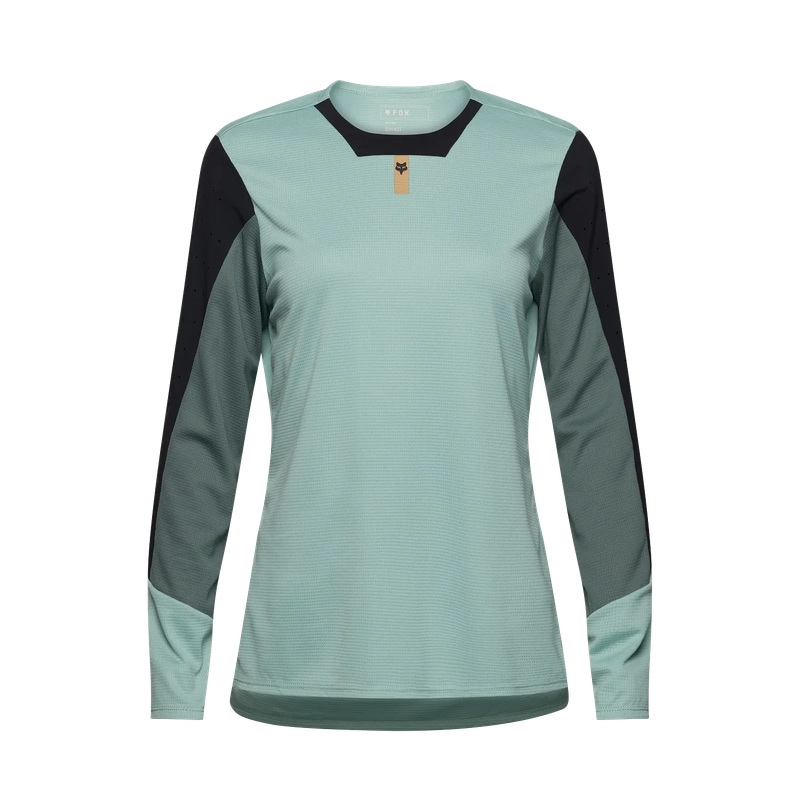 Maglia MTB A Manica Lunga da Donna Defend Artic Blue Taglia M - image