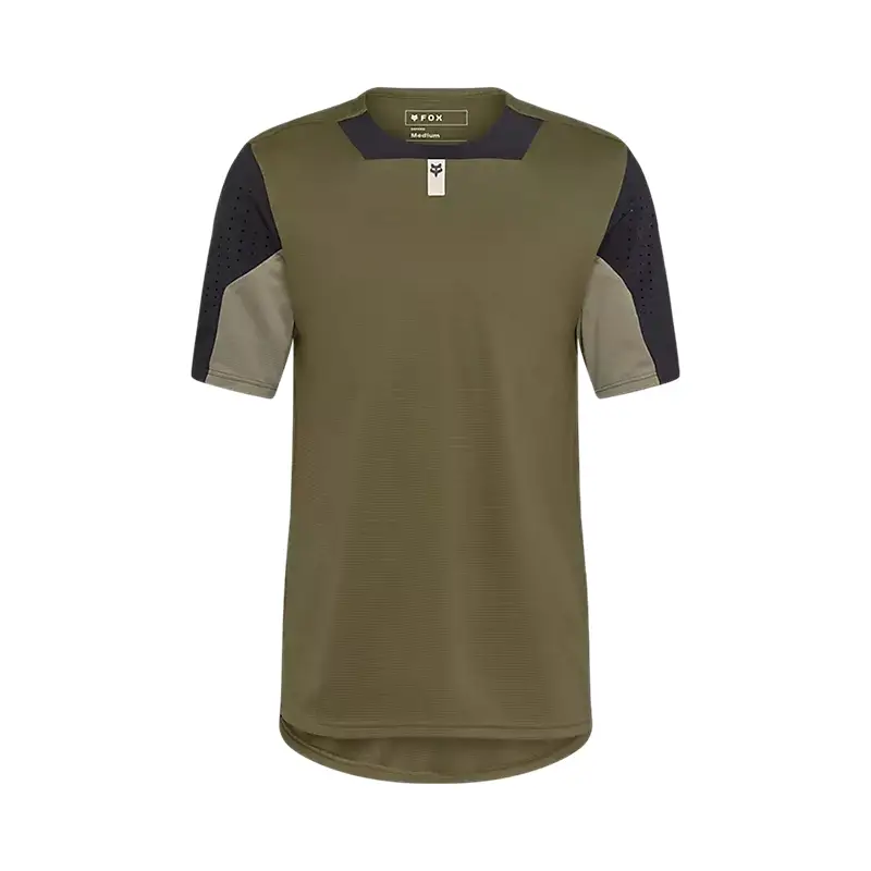 Maglia MTB Mangas Cortas Defend Jersey Verde Talla S - image