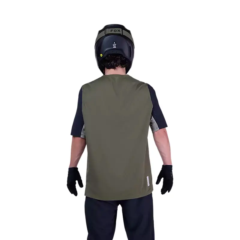 Maglia MTB Mangas Cortas Defend Jersey Verde Talla S #3