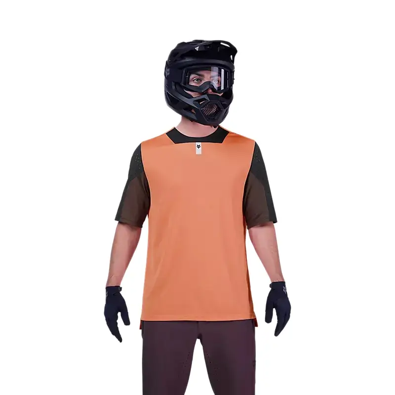 Camiseta MTB Mangas Cortas Defend Jersey Naranja Talla S #2