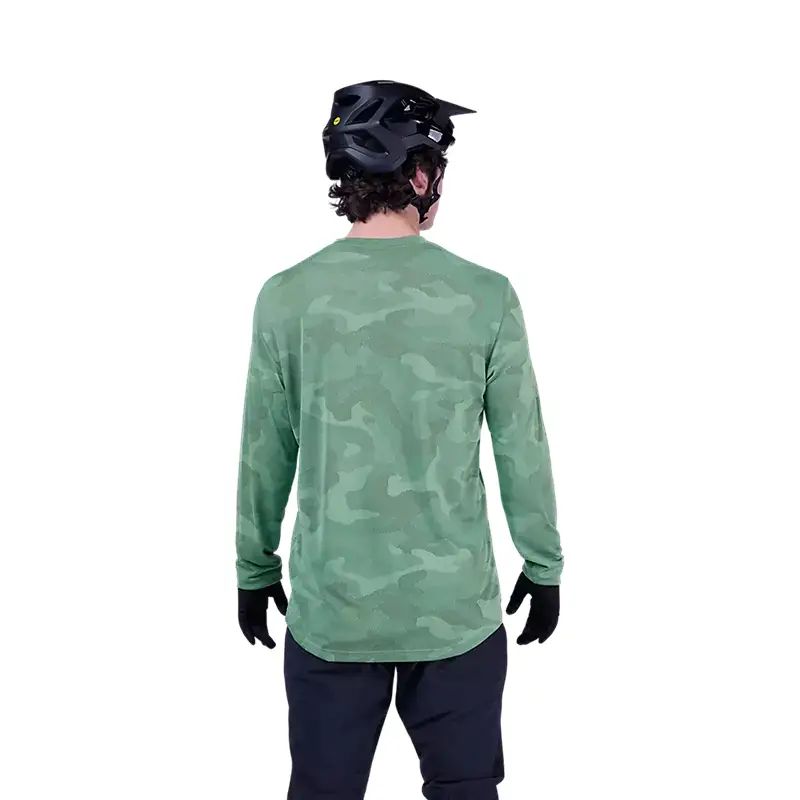Camiseta MTB Manga Larga Ranger Tru Dri Verde Talla S #3