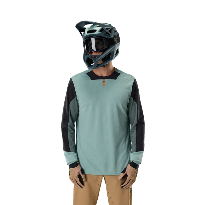 Maglia MTB A Manica Lunga Defend Artic Blue Taglia S #2