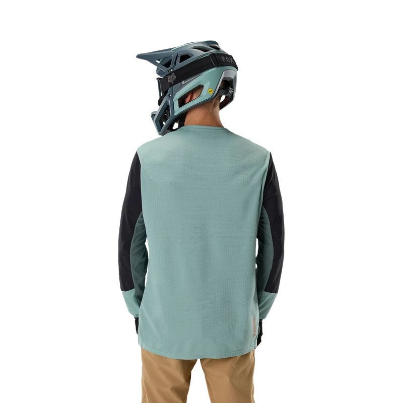 Maglia MTB A Manica Lunga Defend Artic Blue Taglia XXL #3