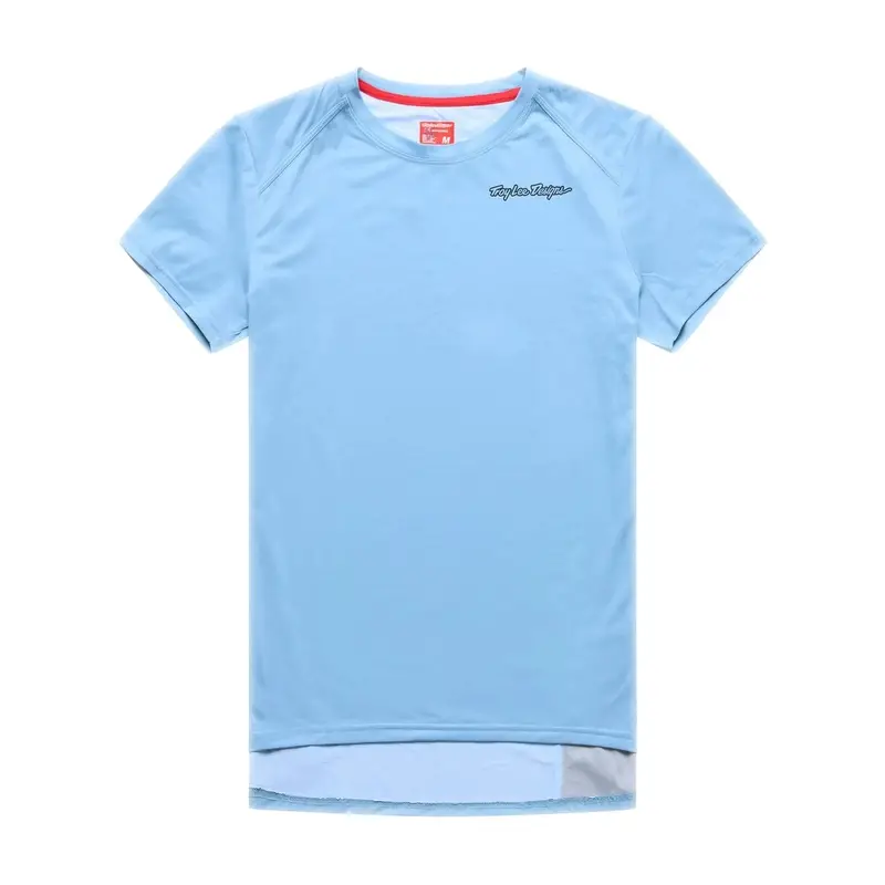 Camiseta de Manga Corta MTB Lilium Pro Mujer Azul Amanecer Talla L - image