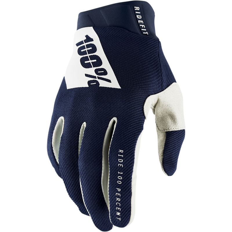 Ridefit Handschuhe Navy/Weiß Größe M