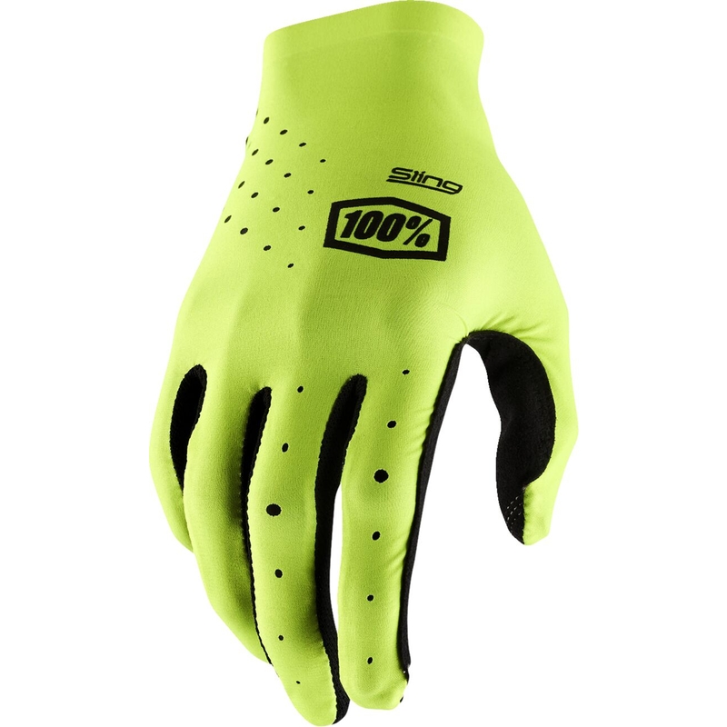 Sling Mx Handschuhe Gelb Fluoreszierend/Schwarz Größe S