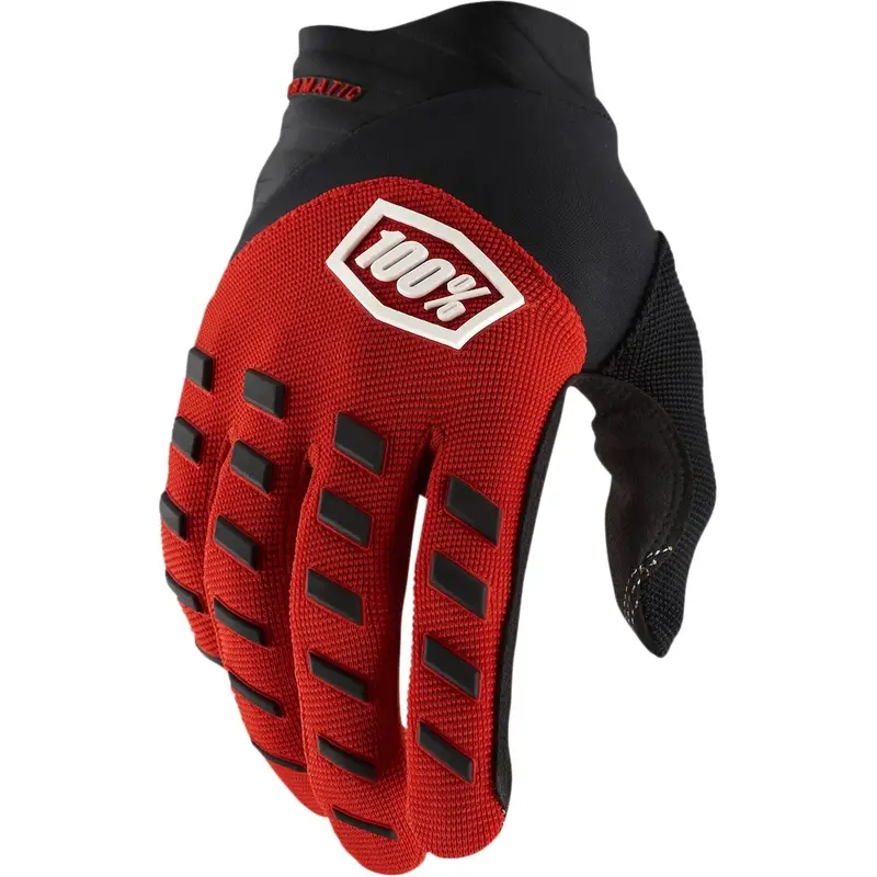 Airmatic Handschuhe Rot/Schwarz Größe S - image