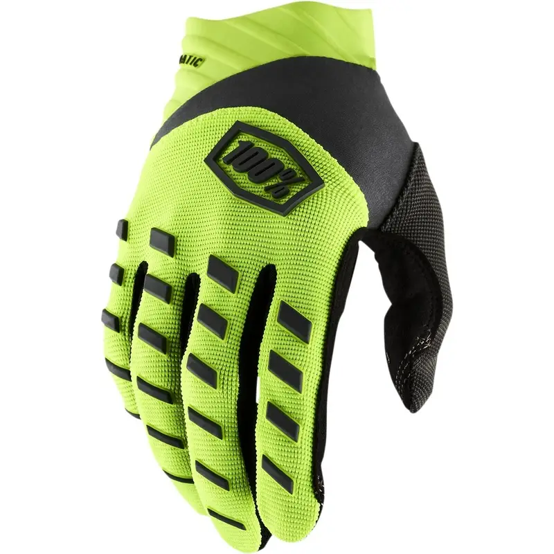 Airmatic Handschuhe Gelb Fluoreszierend/Schwarz Größe XXL - image