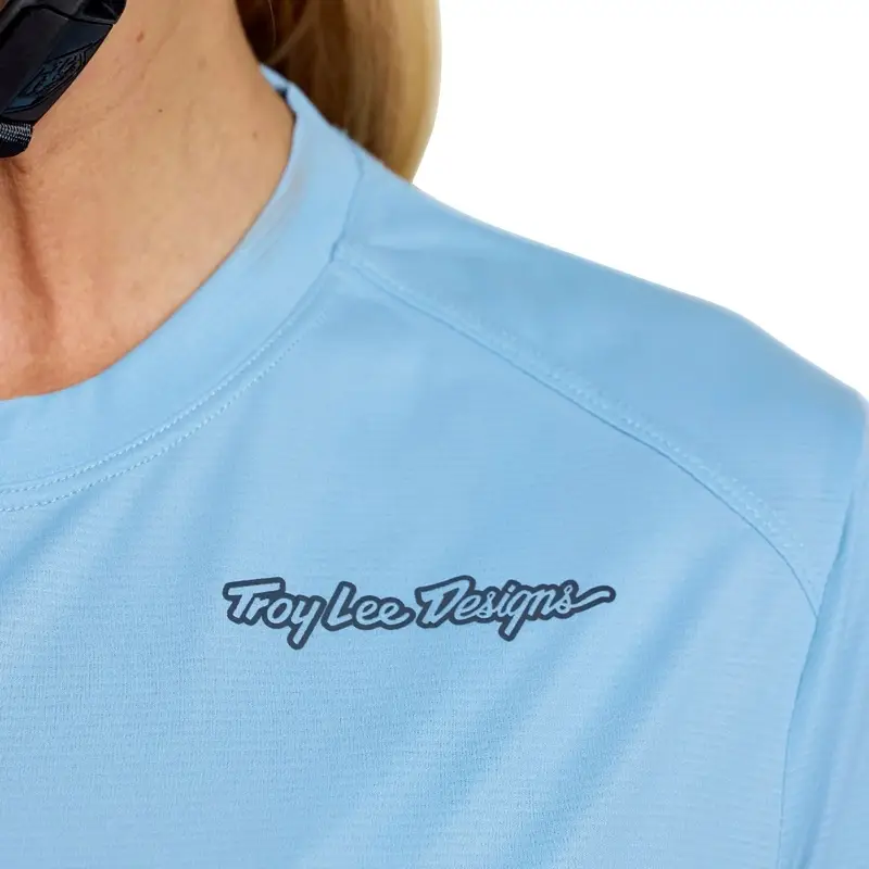 Camiseta de Manga Larga Jersey MTB Lilium Pro Mujer Azul Amanecer Talla L #11