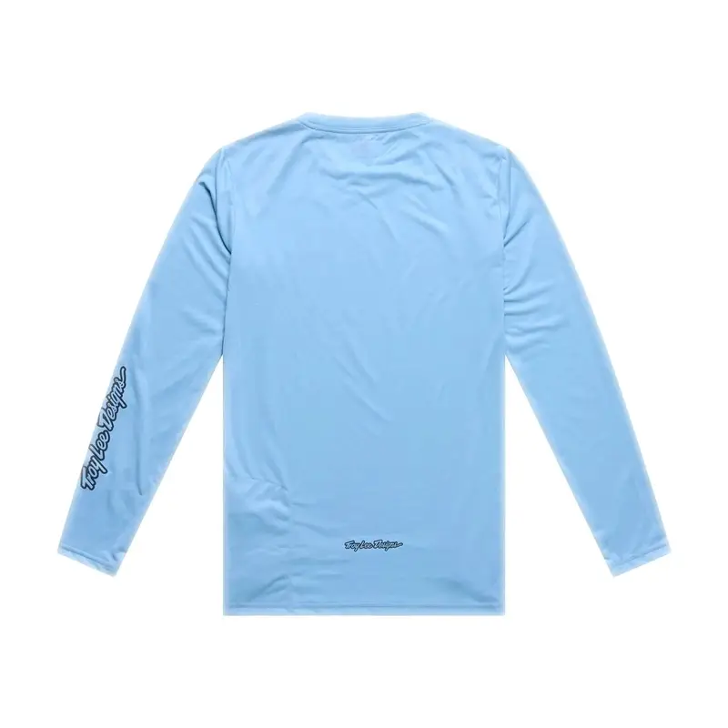 Camiseta de Manga Larga Jersey MTB Lilium Pro Mujer Azul Amanecer Talla L #1