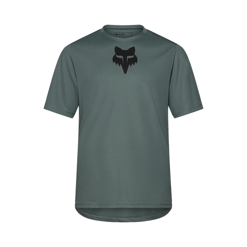 MTB Short Sleeve Jersey Ranger Jersey Fox Head Sage Size S