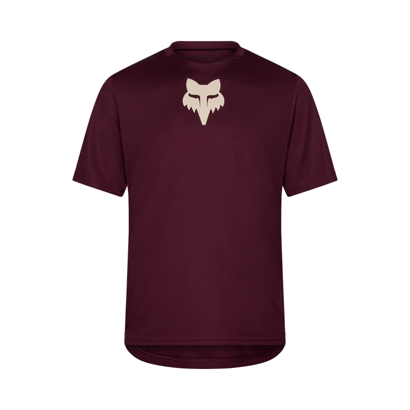 MTB-Kurzarmtrikot Ranger Jersey Fox Head Dark Maroon Größe S - image