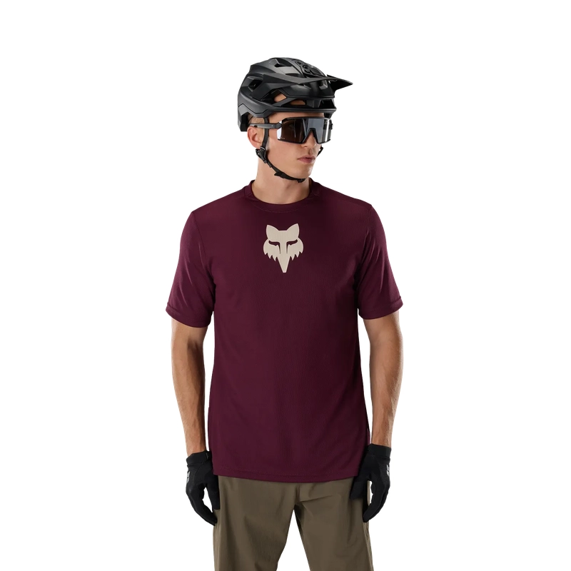 MTB-Kurzarmtrikot Ranger Jersey Fox Head Dark Maroon Größe S #2