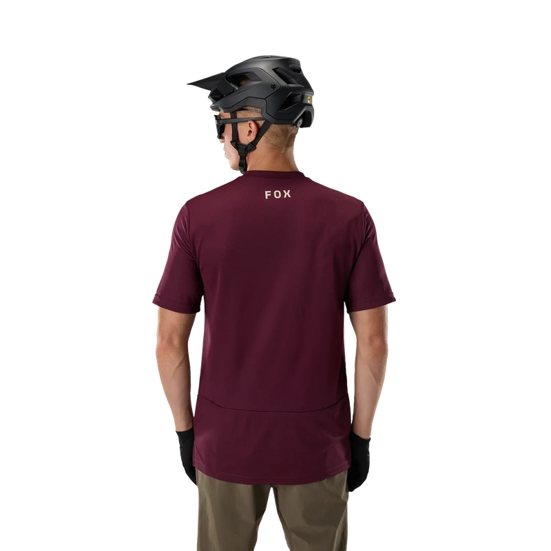 MTB-Kurzarmtrikot Ranger Jersey Fox Head Dark Maroon Größe S #3