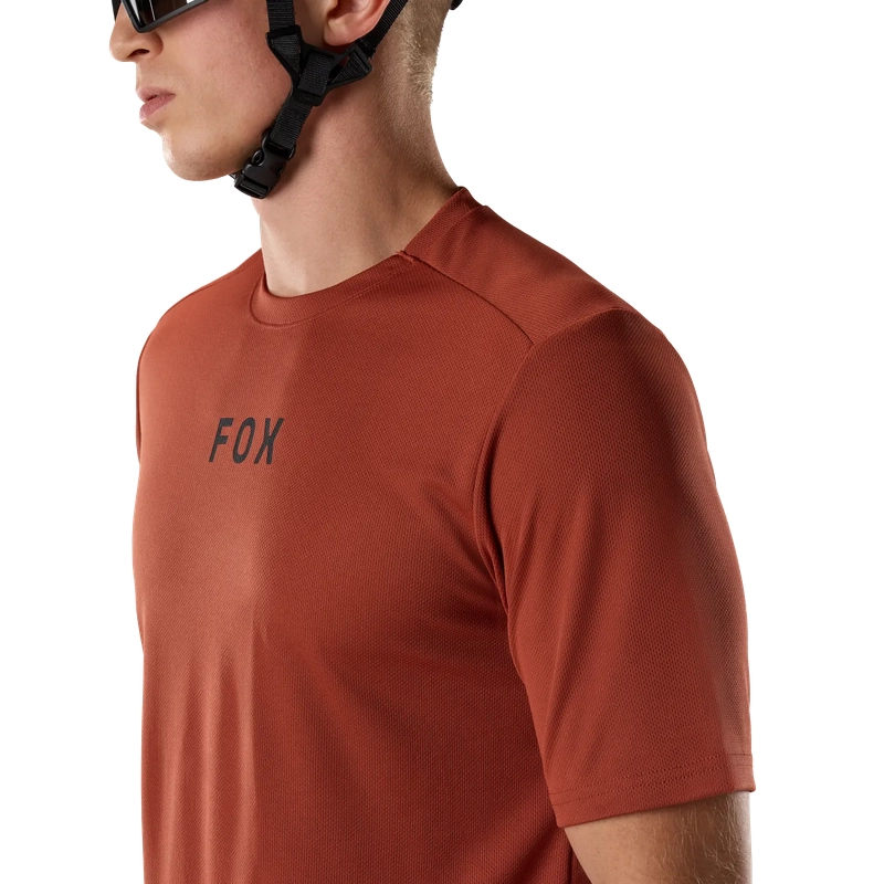 Camisola MTB de Manga Curta Ranger Jersey Wordmark Amber Scarlet Tamanho L #4