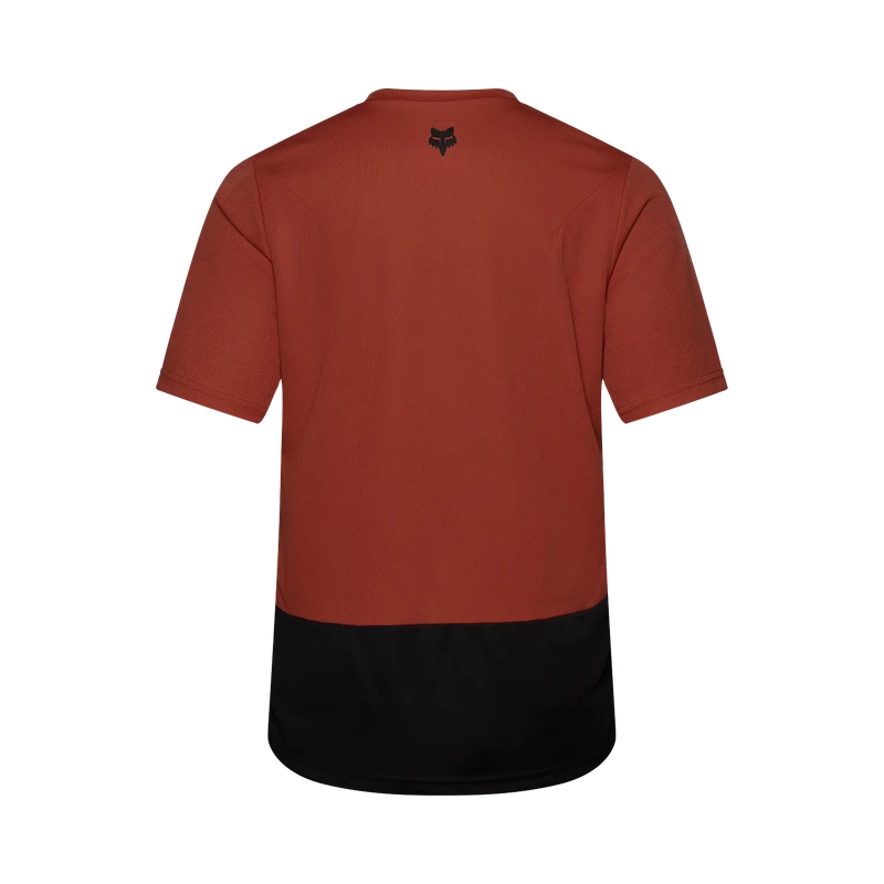 MTB Short Sleeve Jersey Ranger Jersey Wordmark Amber Scarlet Size S #1