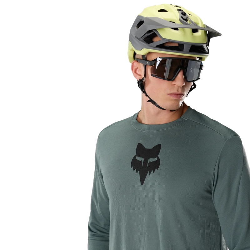 Maglia MTB A Manica Lunga Ranger Fox Head Sage Taglia S #4