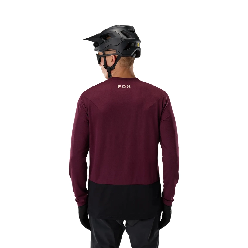 Maglia MTB A Manica Lunga Ranger Fox Head Dark Maroon Taglia XL #3