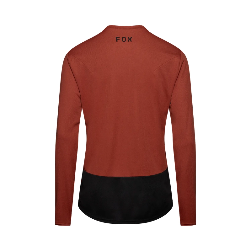 Maglia MTB A Manica Lunga Ranger Fox Head Amber Scarlet Taglia L #1
