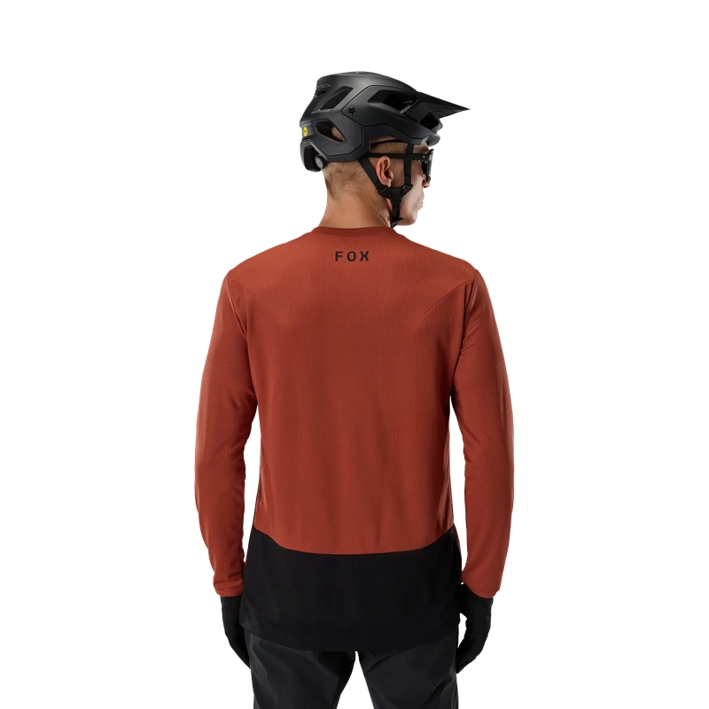 Maglia MTB A Manica Lunga Ranger Fox Head Amber Scarlet Taglia L #3