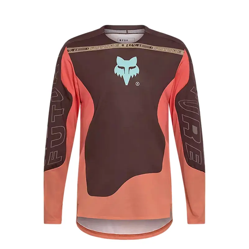 Maglia MTB Manga Larga Flexair Elevated Marrón Talla S - image