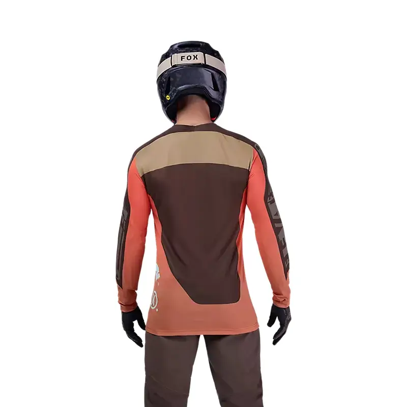 Maglia MTB Manga Larga Flexair Elevated Marrón Talla S #3