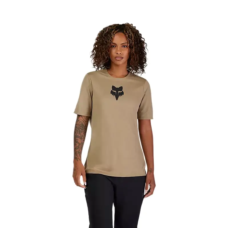 <p>Camiseta MTB Manga Corta Ranger Fox Head Jersey Mujer Beige Talla XS</p> #2