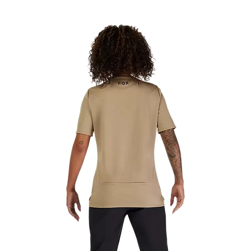 <p>Camiseta MTB Manga Corta Ranger Fox Head Jersey Mujer Beige Talla XS</p> #3