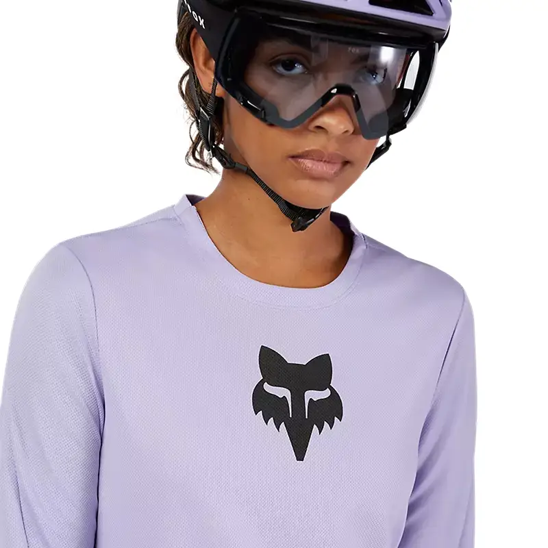 Maglia MTB Manga Larga Ranger Fox Head Mujer Lila Talla XS #4
