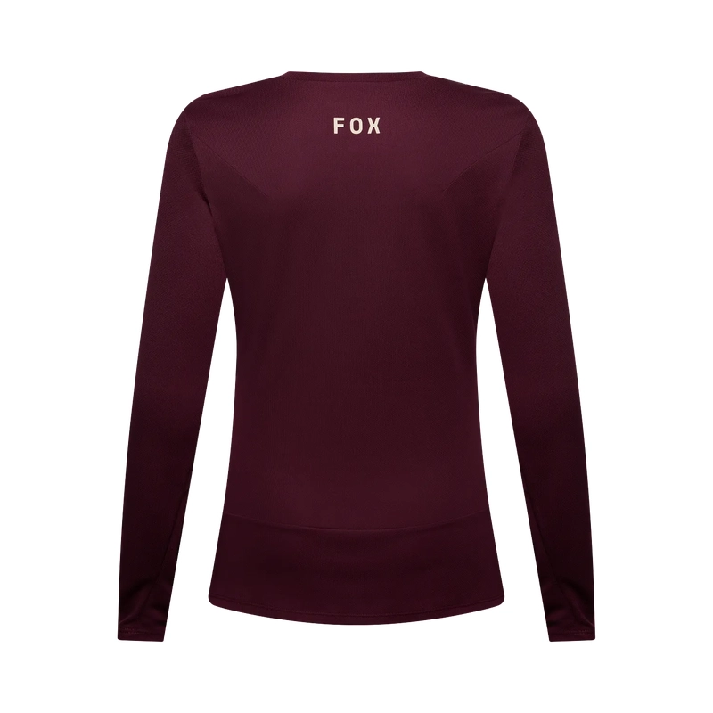 Maglia MTB A Manica Lunga da Donna Ranger Fox Head Dark Maroon Taglia XS #1