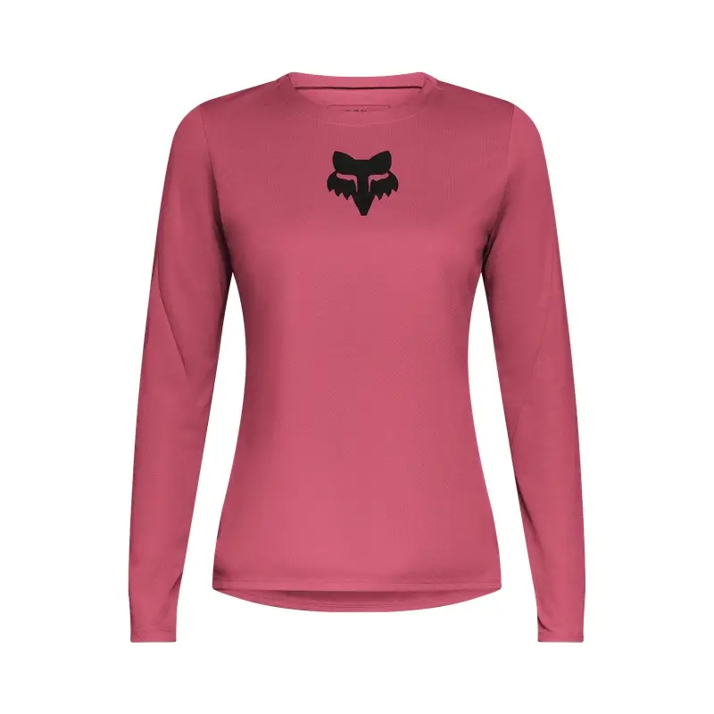 Camiseta Ranger de Manga Larga para Mujer Rosa Frambuesa Talla M - image