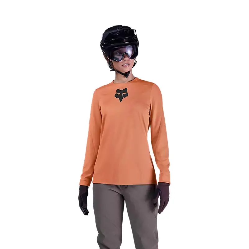 Fox Head Ranger Damen Langarm-MTB-Trikot Orange Größe XS #2