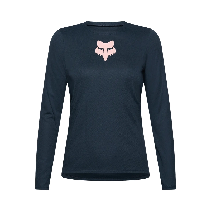 Maglia MTB A Manica Lunga da Donna Ranger Fox Head Galaxy Blue Taglia XS - image