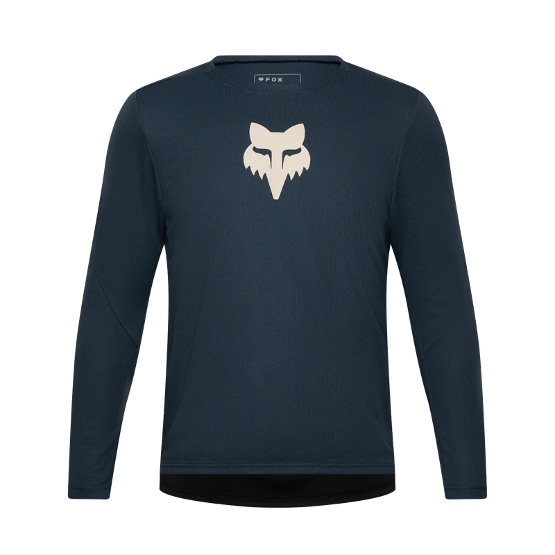 Maglia MTB A Manica Lunga da Bambino Ranger Fox Head Galaxy Blue Taglia L