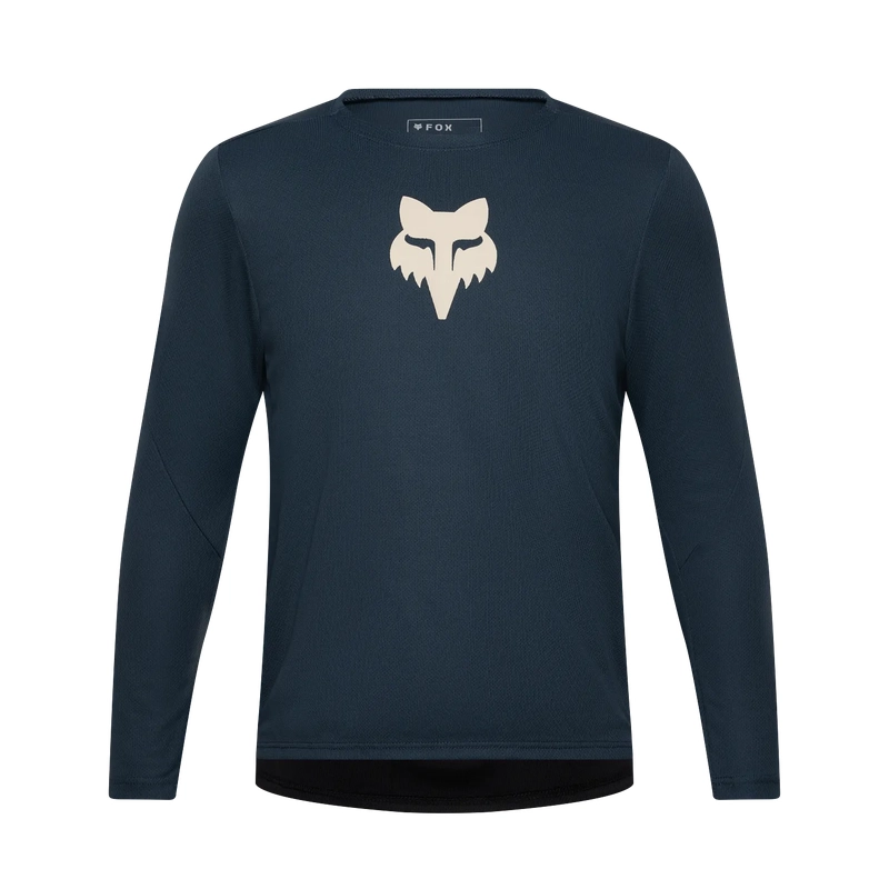Maglia MTB A Manica Lunga da Bambino Ranger Fox Head Galaxy Blue Taglia L - image