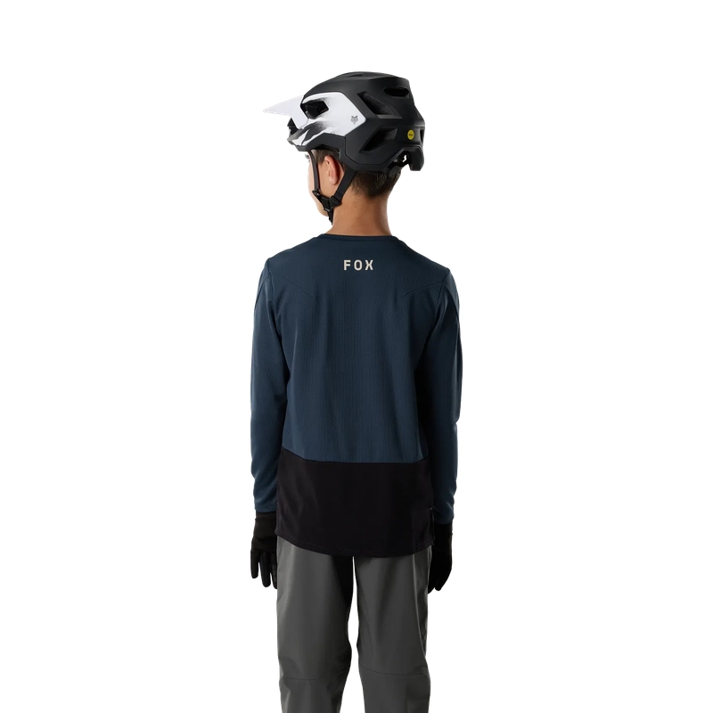 Maglia MTB A Manica Lunga da Bambino Ranger Fox Head Galaxy Blue Taglia S #3