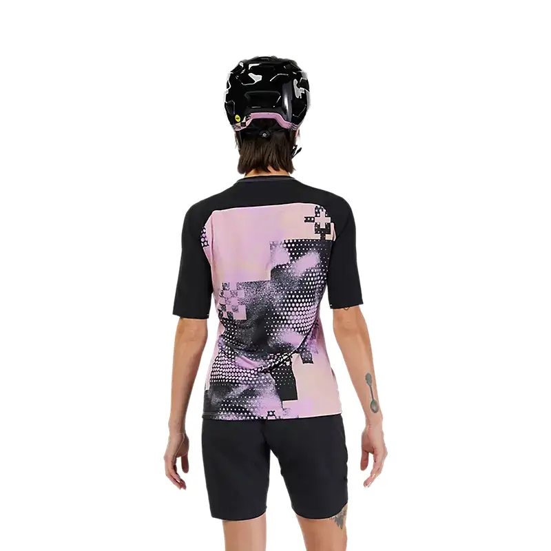 Camiseta MTB Manga Corta Flexair Ascent Pulse para Mujer Rosa Talla XS #3