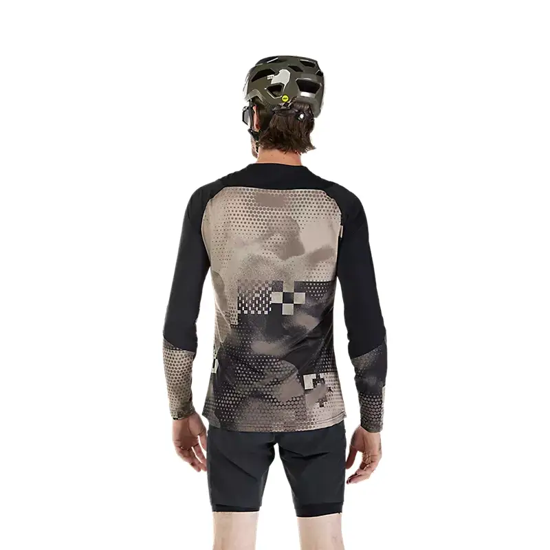 Camiseta MTB Manga Larga Flexair Ascent Pulse Beige Talla S #3